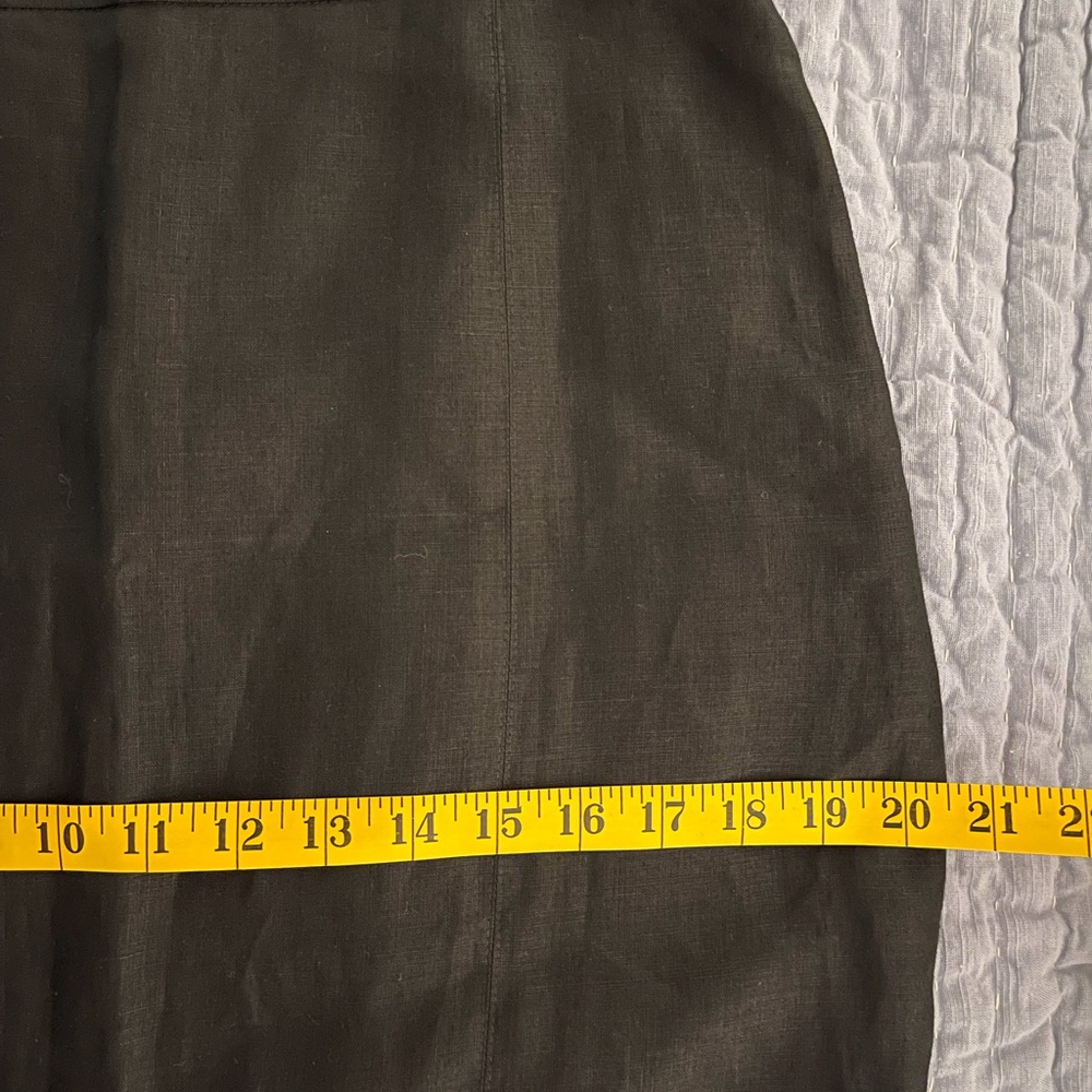 ESCADA Margaretha Ley100% Linen Skirt - Picture 5 of 7